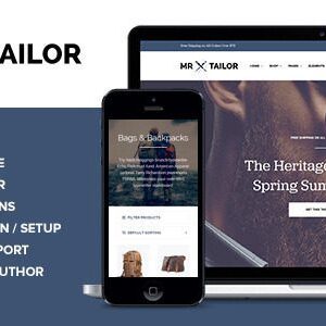 Mr. Tailor Theme